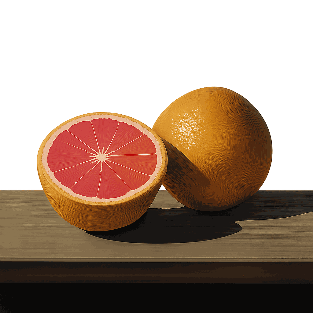 Pink grapefruit